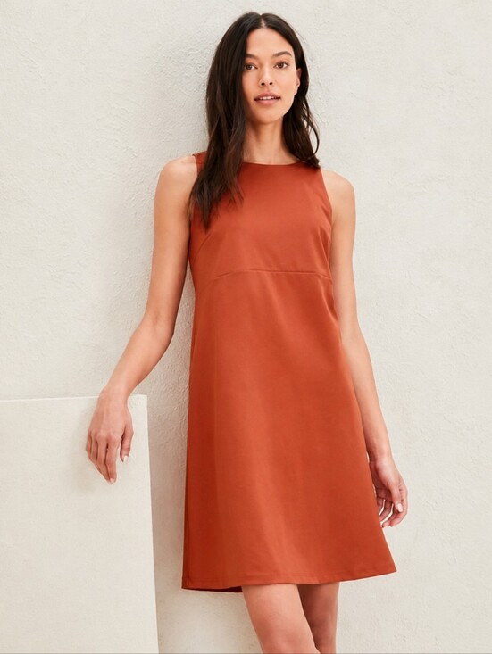 Garnet Hill Dresses & Skirts - Garnet Hill Ascent Tank Dress L Vacation Resort Wear